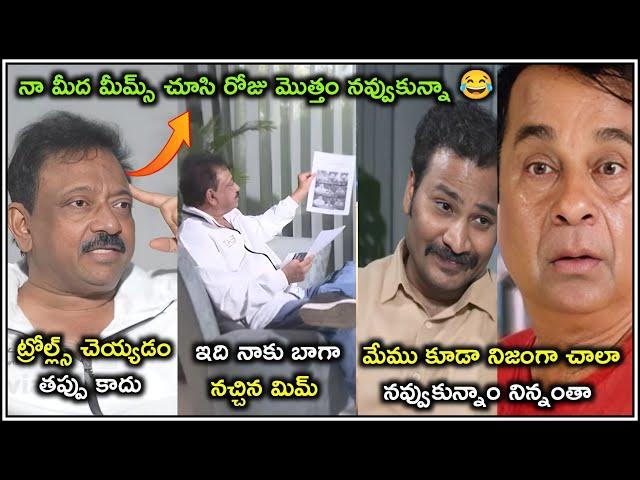 మీమ్స్ చూస్తూ నవ్వుకున్నా  Rgv About Escaping Arrest Troll | Sri Reddy| Pawankalyan | Telugu Trolls