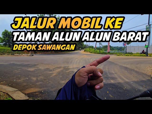 Enak ke Taman Alun Alun Barat Depok Sawangan Lewat Sini