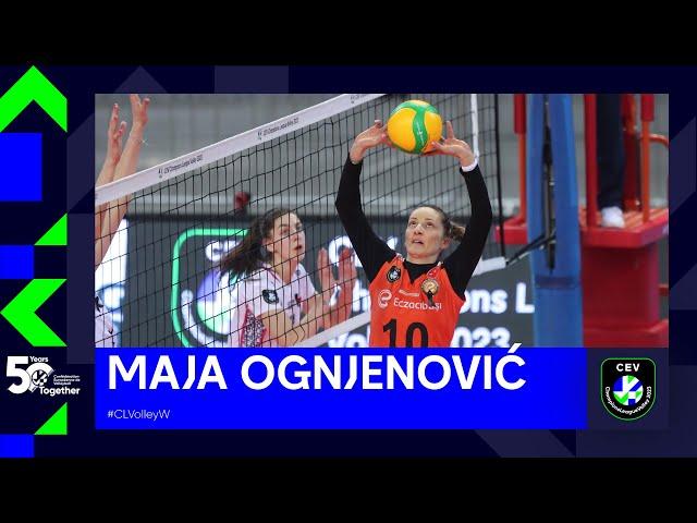 A TRUE ICON! Maja Ognjenović - Pool Phase Highlights I CEV Champions League Volley 2023 Women