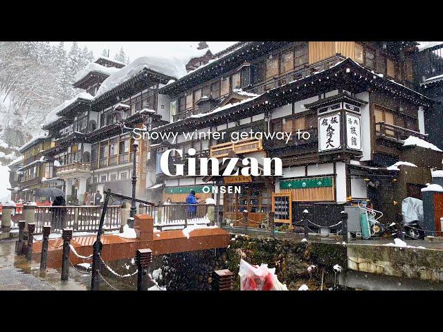 Winter getaway to Yamagata| Exploring Ginzan Onsen, Zao monsters, Yamadera | JAPAN TRAVEL VLOG