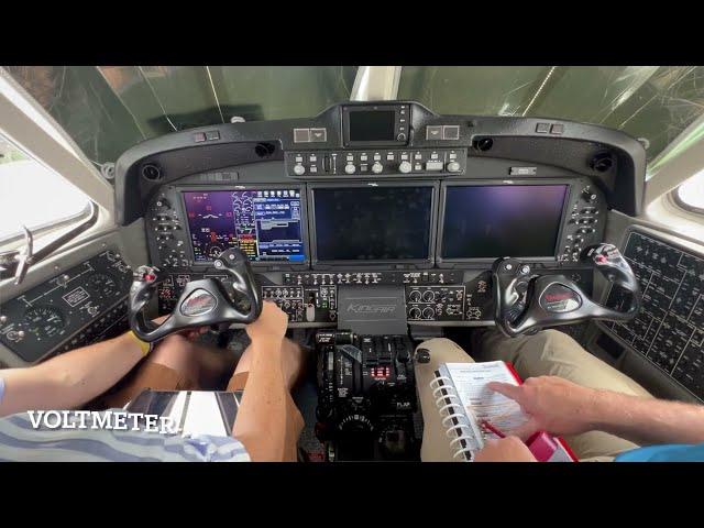 INITIAL TRAINING KING AIR 360 // COCKPIT PREPARATION