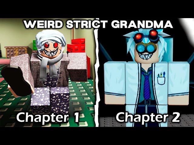 Weird Strict Grandma: Chapter 1 and 2 - (Full Walkthrough) - Roblox