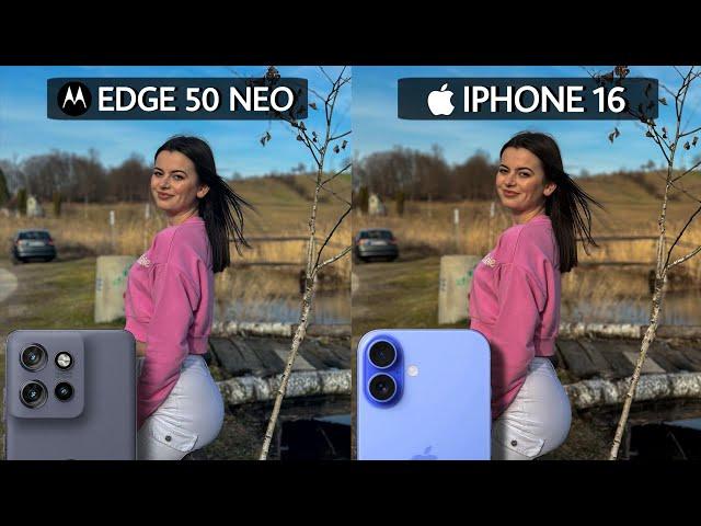 Motorola Edge 50 Neo VS iPhone 16 Camera Test Comparison