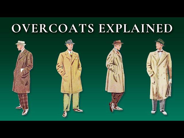 Overcoat, Topcoat, Greatcoat, Body Coat, Tailcoat, Morning Coat: Terminology & Differences Explained