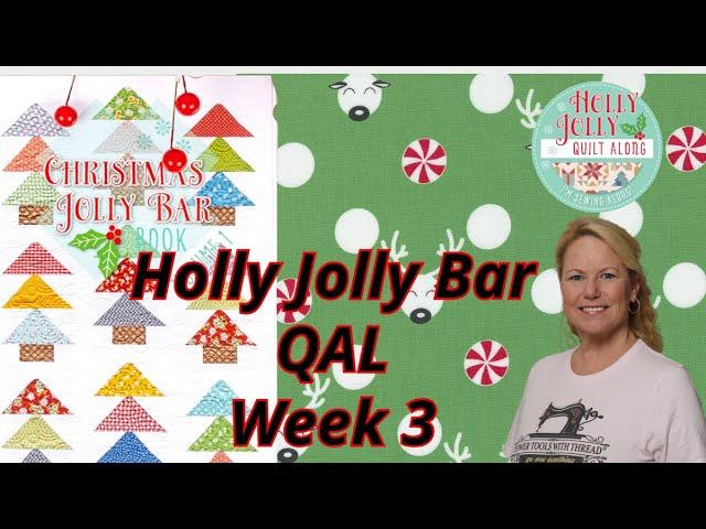 #HollyJollyBarQAL Week 3, Quilter's Patch Fabric Haul, the Stitchuation Room, 9-25-24