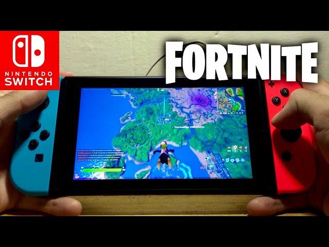 Playing Fortnite On Nintendo Switch: Solo (#1) | Gameplay | LimonTouch