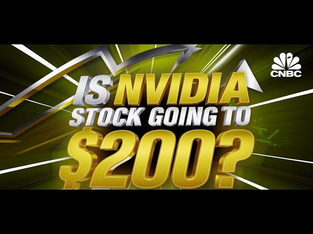 Nvidia Stock Price Target Boosted to $200 | What CNBC Says About NVDA | stock market | nvidia stock