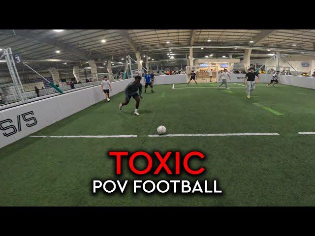 INDOOR SOCCER GETS TOXIC! | First Person Football | POV Indoor Soccer