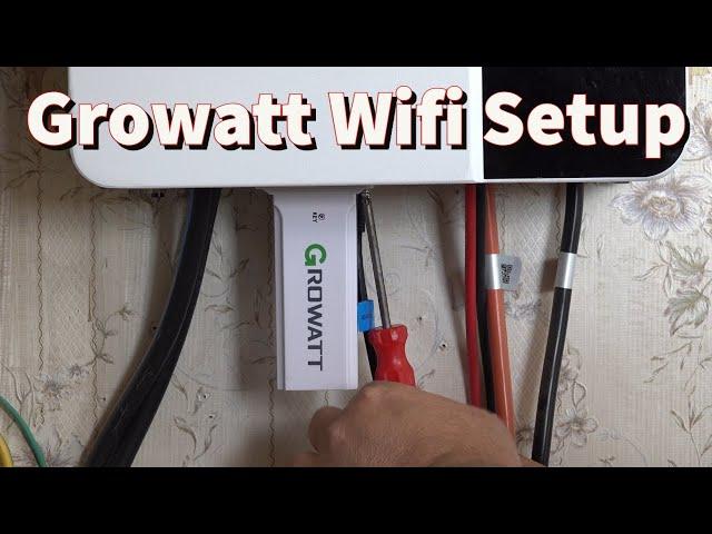 Growatt WiFi Setup