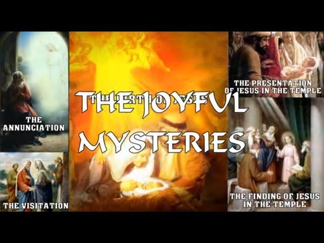 Joyful Mysteries of the Holy Rosary (Mondays and Saturdays)