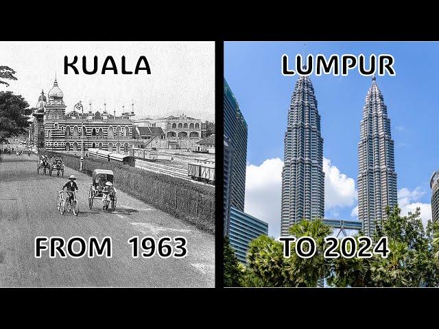 Evolution of Kuala Lumpur's Skyline 1963-2024