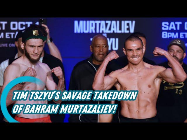 Tim Tszyu’s Savage Takedown of Bahram Murtazaliev! Is He Really Just a “Step-Aside” Fighter?