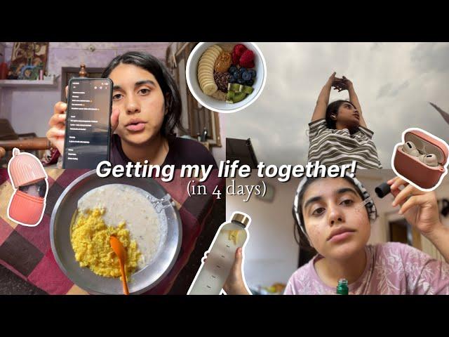 Getting life together | getting productive Vlog ️