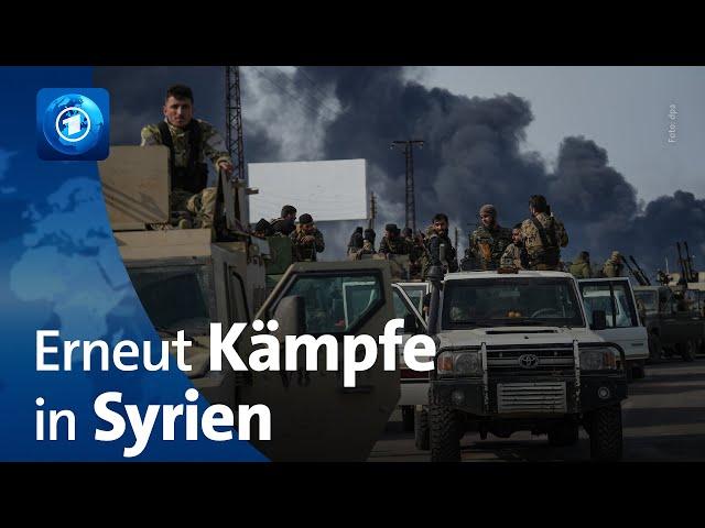 Erneut heftige Kämpfe in Syrien ausgebrochen