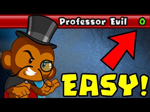 Easily Beat the NEW Professor Evil Challenge... (Bloons TD Battles)
