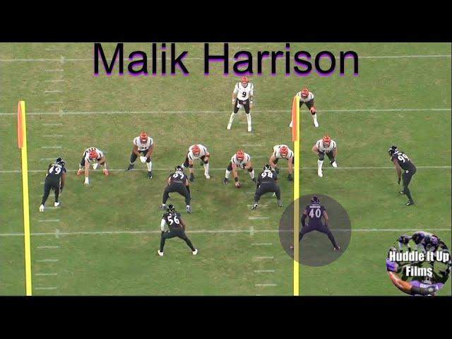 Malik Harrison Highlights 2022 Baltimore Ravens