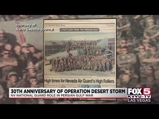 Nevada National Guard reflects on 30th anniversary of Operation Desert Storm