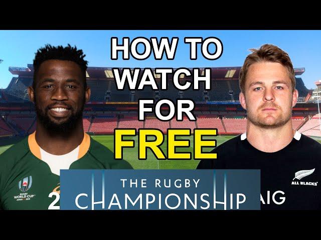 How to Watch SPRINGBOKS vs ALL BLACKS For FREE (Rugby Championship 2022)