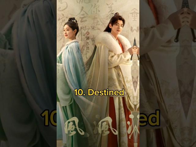 Top 10 Most Rewatched Historical Chinese Dramas 2024 #facts #top10 #viral #trending #fyp #shorts