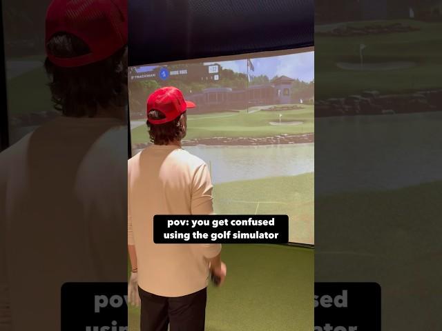 Now I know! ️ #golf #golfers #golfsimulator #bogeygolf