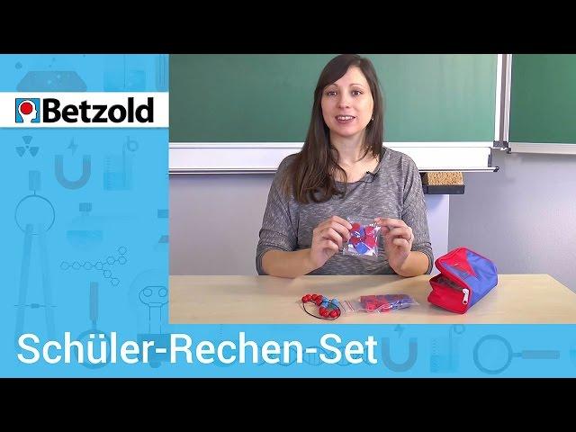 Schüler-Rechen-Set im Mäppchen für den Mathematik-Unterricht | Betzold