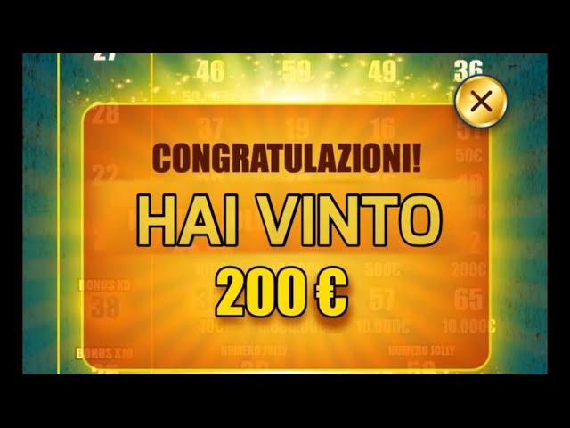 SUPER GOLD  Gratta e Vinci Online/ Scratch and  Ho Vinto