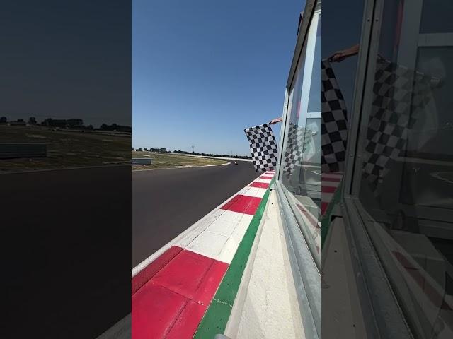 CHEQUERED FLAG #shorts #motorsport #motorcycle