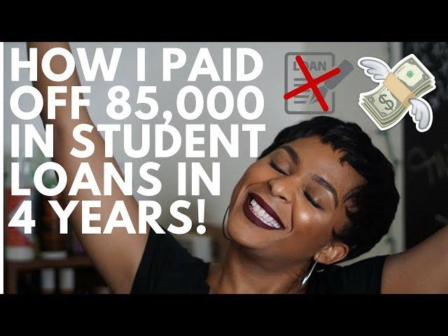 Millennial In Debt: How I Paid Off 85,000 In Student Loans (Very Detailed | Highly Requested)