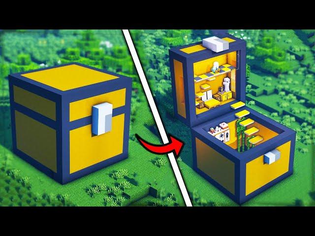 Minecraft Kisten Haus bauen Tutorial 1.20 - Kisten Haus bauen in Minecraft Survival Tutorial