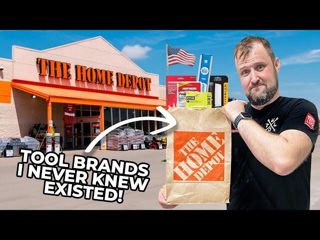 I Bought The MOST AMAZING American Tools from Home Depot AKA USA'S BIGGEST Tool Hardware Store!