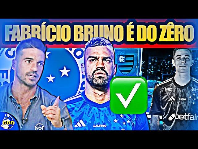  FABRÍCIO BRUNO É DO CRUZEIRO! VALENTIN GOMEZ NÃO VEM MAIS!