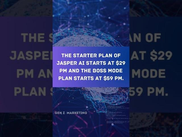 Jasper AI Starter vs Boss Mode | What you need to KNOW #shorts #jasperai