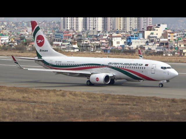 A day at Kathmandu Tribhuvan Int’l Airport. High Altitude Planespotting in 4K, Nepal