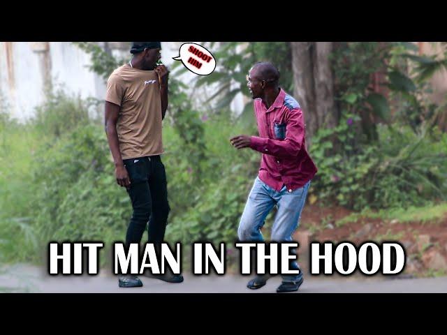 HITMAN PRANK IN THE HOOD! GONE WRONG