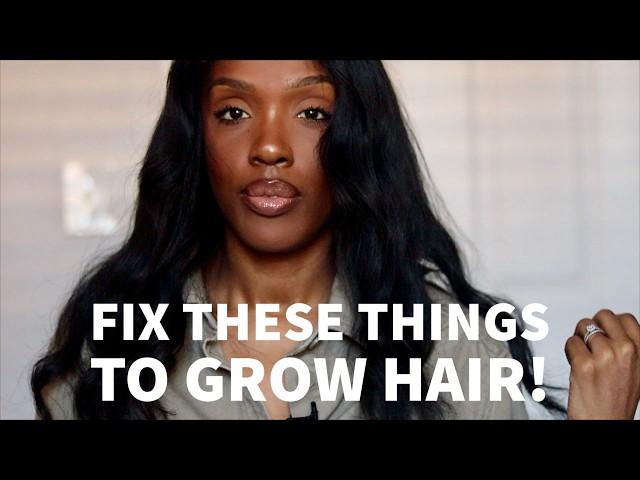 Fix hair damage to grow long natural hair | hair growth tips