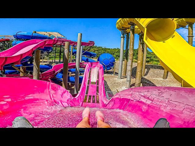 Croatia's Largest Water Park - Waterslides at Aquacolors Poreč