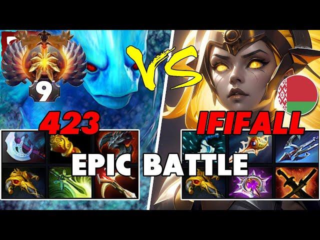 423 (MORPHLING) Carry vs IFIFALL (DAWNBREAKER) Off - Epic Battle Of Pro Dota 2 Players - Z Dota 2