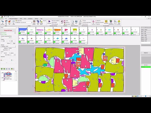 Metalix AutoNest V20 DXF to NC