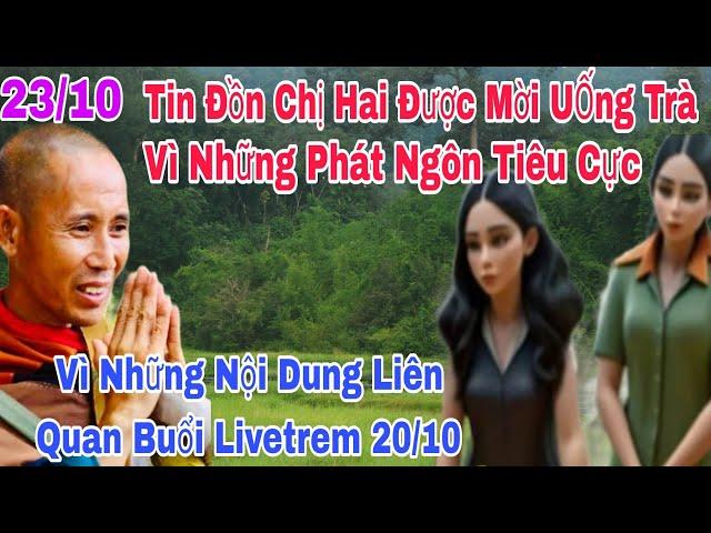 Sáng 23/10 Tin Đồn Chị Hai Được Mời Đi Uống Trà"Vì Chia Sẽ Những Nội Dung Tiêu Cực Liên Quan Tổ Chức