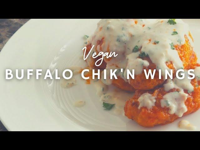 Buffalo Ranch Chicken* Wings | Vegan Kitchen Essentials | Korenn Rachelle