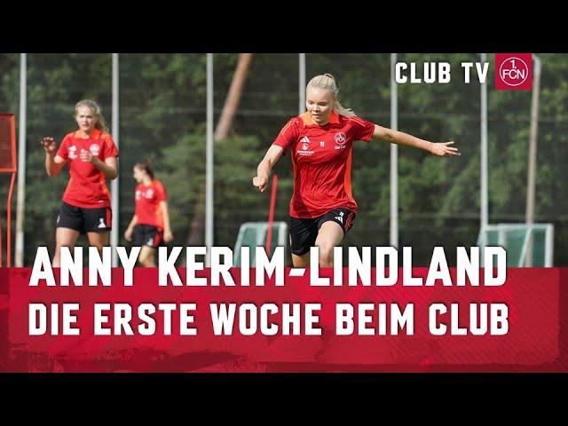 Annys erste Woche in Rot-Schwarz  | Clubfrauen | 1. FC Nürnberg