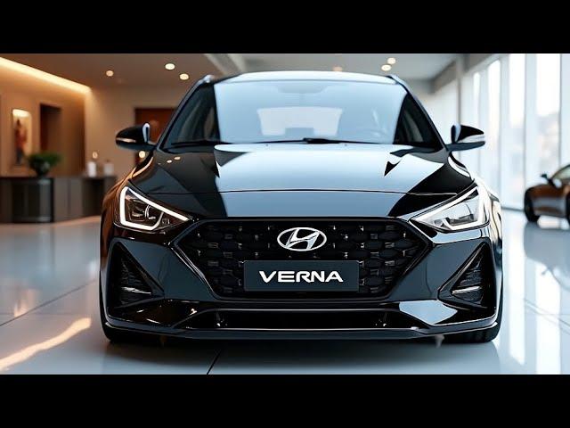 The 2025 Hyundai Verna: A Bold New Era in Compact Sedans