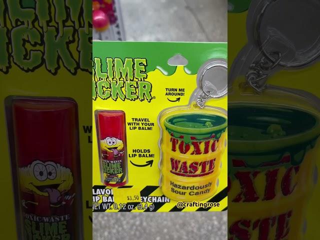 Toxic Waste Lip Balm Slime Licker #lipbalm #sourcandy #toxicwaste