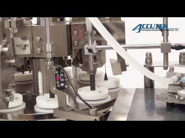 Automatic Tube Filler and Sealer - Accutek Packaging Equipment Companies, Inc.