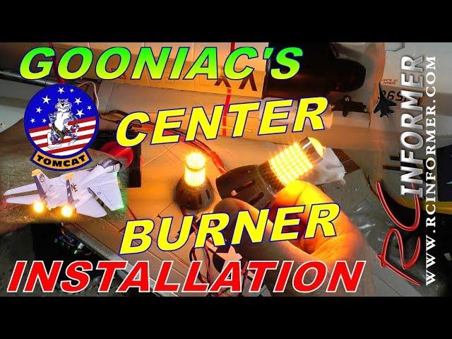 MOTIONRC FREEWING F-14 TOMCAT Gooniac centerburners INSTALLATION By: RCINFORMER