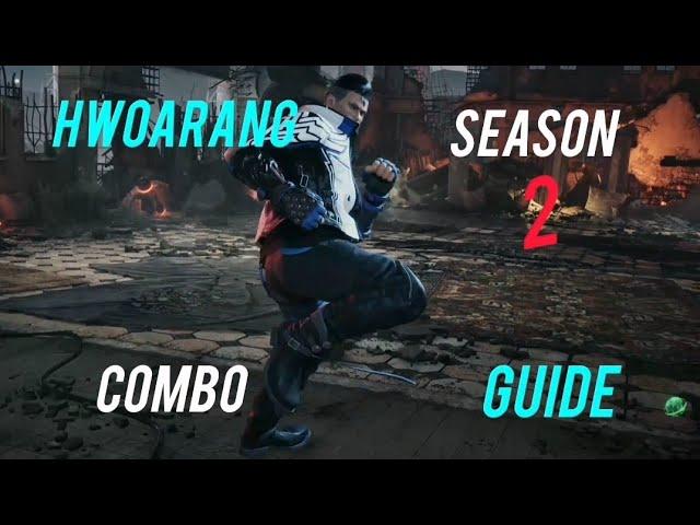 Hwoarang Combo Guide Season 2 | Tekken8