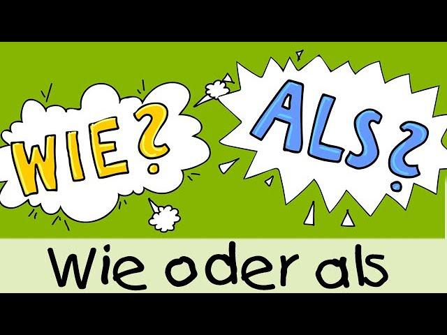  Wie oder als || Kinderlieder zum Lernen