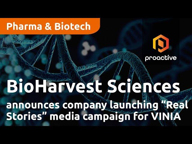 BioHarvest Sciences announces launch of “Real Stories” media campaign for VINIA red grape supplement