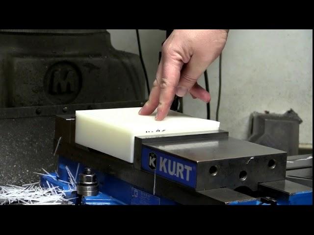 Machining Plastic: How to Square a Plastic Block