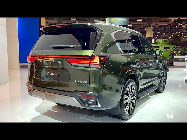 2023 Lexus LX600 Luxury AWD 7 Seats Nori Green Metallic 409HP | In-Depth Video Walk Around